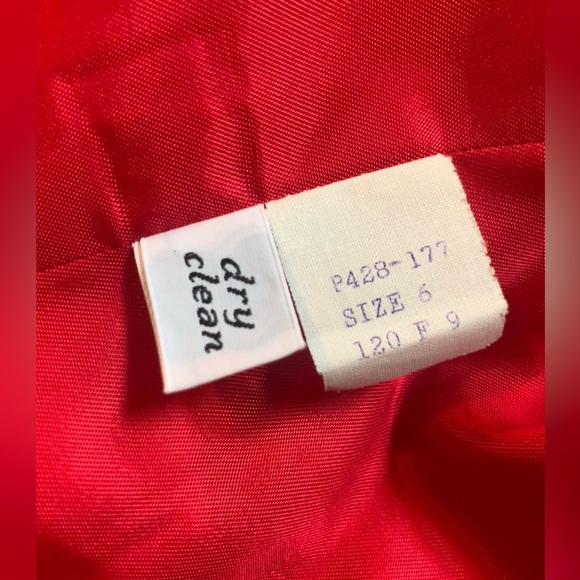 Vintage Pendleton 100% Wool Red Blazer - Picture 6 of 8